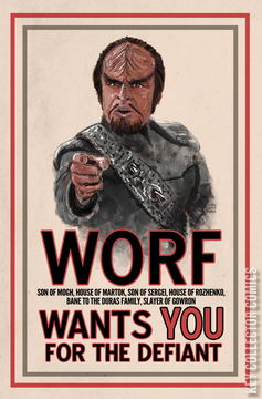 Variant Cover for Star Trek: Defiant #8