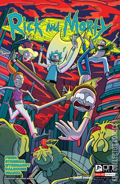 Variant Cover for Rick and Morty #2