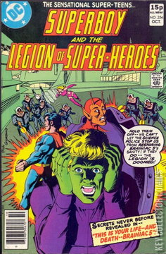 Variant Cover for Superboy and the Legion of Super-Heroes #256