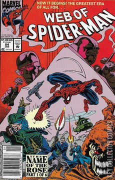 Variant Cover for Web of Spider-Man #84