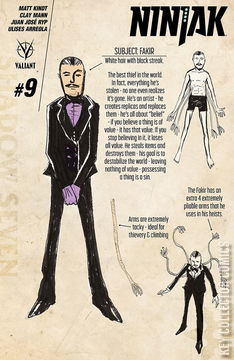 Variant Cover for Ninjak #9