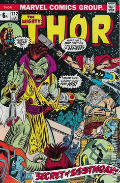 Variant Cover for Thor #212