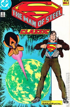 Variant Cover for Superman: The Man of Steel #1