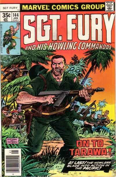 Cover art for Sgt. Fury and His Howling Commandos #144