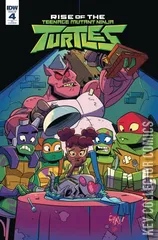 Variant Cover for Rise of the Teenage Mutant Ninja Turtles #4