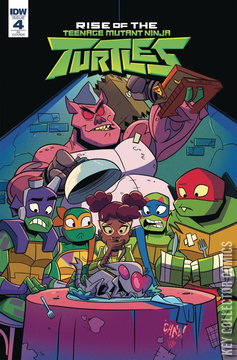 Variant Cover for Rise of the Teenage Mutant Ninja Turtles #4