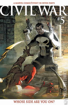 Variant Cover for Civil War #5