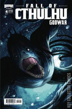Variant Cover for Fall of Cthulhu: Godwar #4