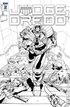 Variant Cover for Judge Dredd: Under Siege #2