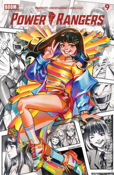 Variant Cover for Power Rangers #9