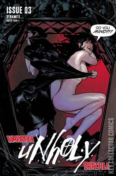 Variant Cover for Vampirella / Dracula: Unholy #3