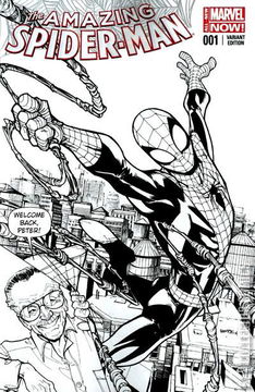 Variant Cover for Amazing Spider-Man #1