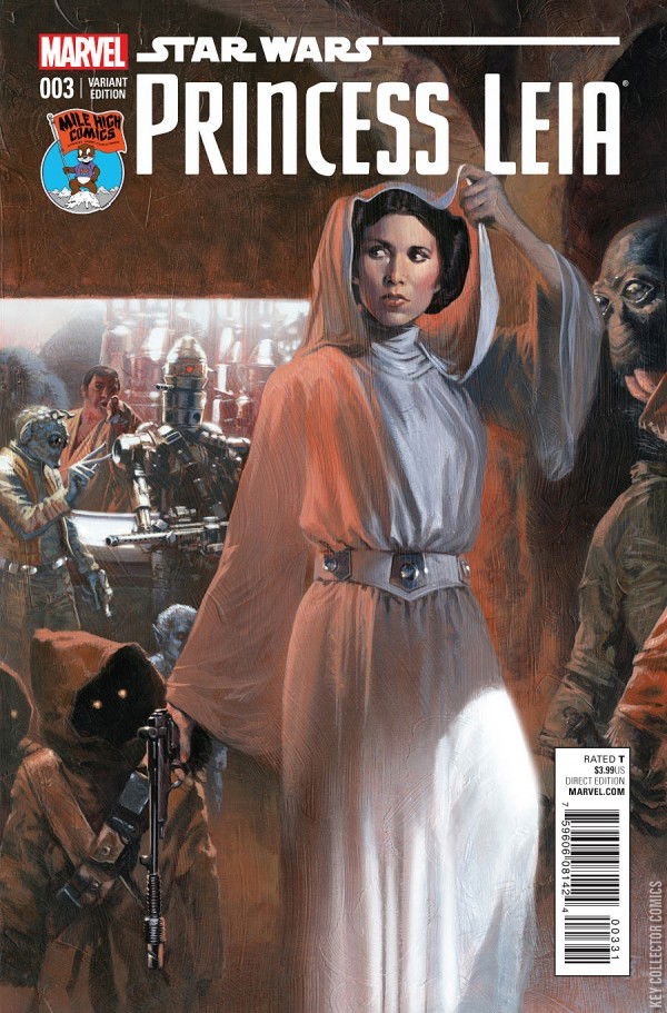 Variant Cover for Star Wars: Princess Leia #3