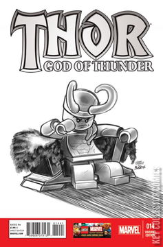 Variant Cover for Thor: God of Thunder #14