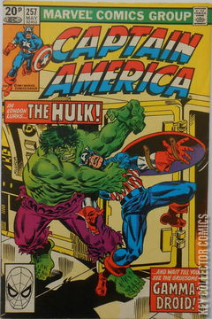 Variant Cover for Captain America #257