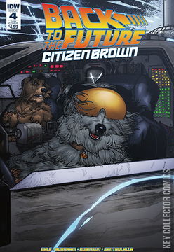 Variant Cover for Back to the Future: Citizen Brown #4