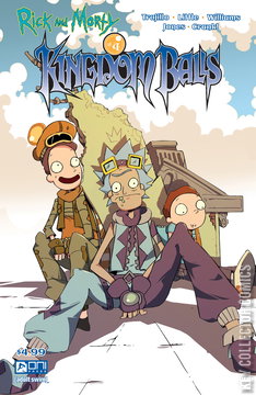 Variant Cover for Rick and Morty: Kingdom Balls #4