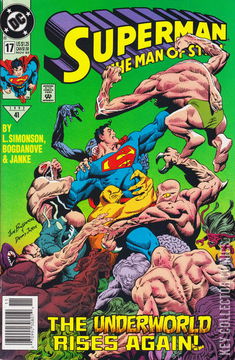 Variant Cover for Superman: The Man of Steel #17