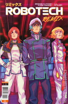 Variant Cover for Robotech: Remix #1