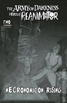 Variant Cover for Army of Darkness vs. Reanimator: Necronomicon Rising #2