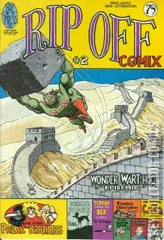 Cover for Rip Off Comix #2