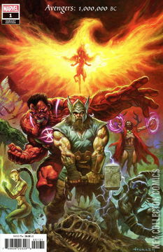 Variant Cover for Avengers: 1,000,000 B.C. #1