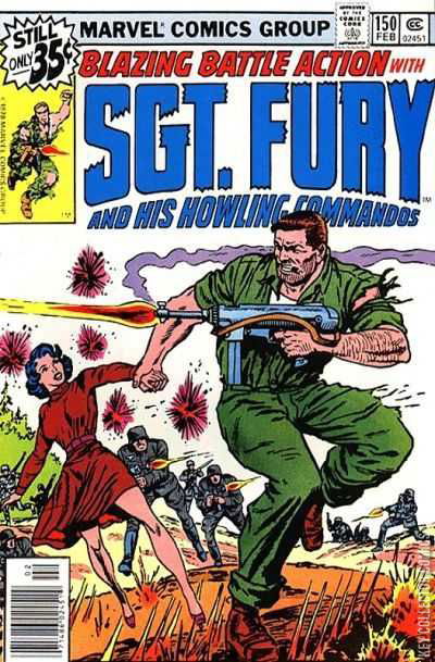 Cover art for Sgt. Fury and His Howling Commandos #150