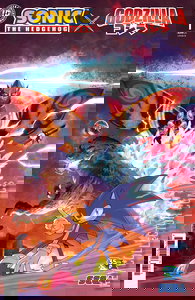 Sonic the Hedgehog x Godzilla #1