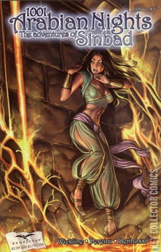 Variant Cover for 1001 Arabian Nights: The Adventures of Sinbad #6