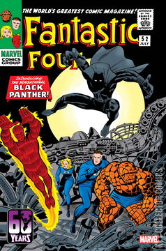 Variant Cover for Fantastic Four #52