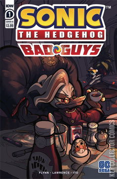 Variant Cover for Sonic the Hedgehog: Bad Guys #1