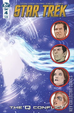 Variant Cover for Star Trek: The Q Conflict #4