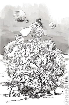 Variant Cover for Mighty Barbarians #3