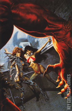 Variant Cover for Vampirella / Witchblade: Union of the Damned