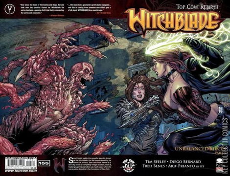 Variant Cover for Witchblade #155