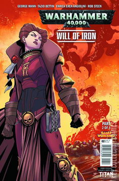 Variant Cover for Warhammer 40,000: Will of Iron #2
