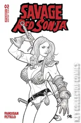 Variant Cover for Savage Red Sonja #2