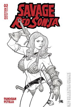 Variant Cover for Savage Red Sonja #2