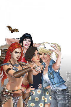 Variant Cover for Red Sonja and Vampirella Meet Betty and Veronica #1