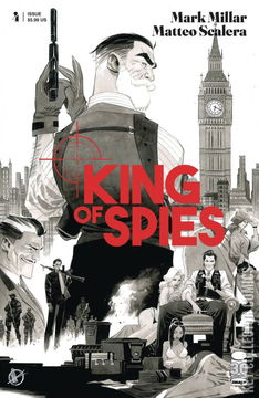 Variant Cover for King of Spies #4