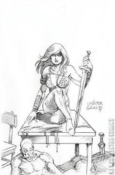 Variant Cover for Red Sonja: Empire of the Damned #1