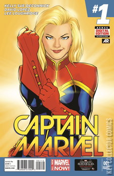 Variant Cover for Captain Marvel #1