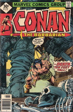 Variant Cover for Conan the Barbarian #77