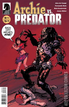 Variant Cover for Archie vs. Predator #2