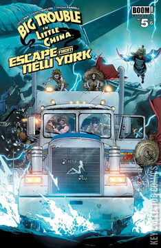 Variant Cover for Big Trouble in Little China / Escape From New York #5
