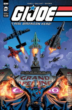 Variant Cover for G.I. Joe: A Real American Hero #293