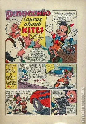 Pinocchio Learns About Kites