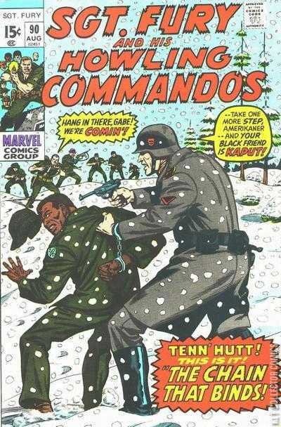 Cover art for Sgt. Fury and His Howling Commandos #90