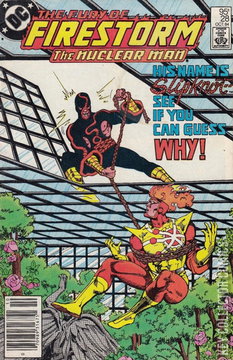 Variant Cover for Firestorm the Nuclear Man #28