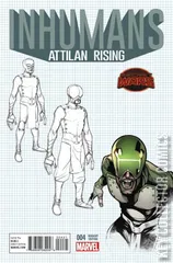 Variant Cover for Inhumans: Attilan Rising #4